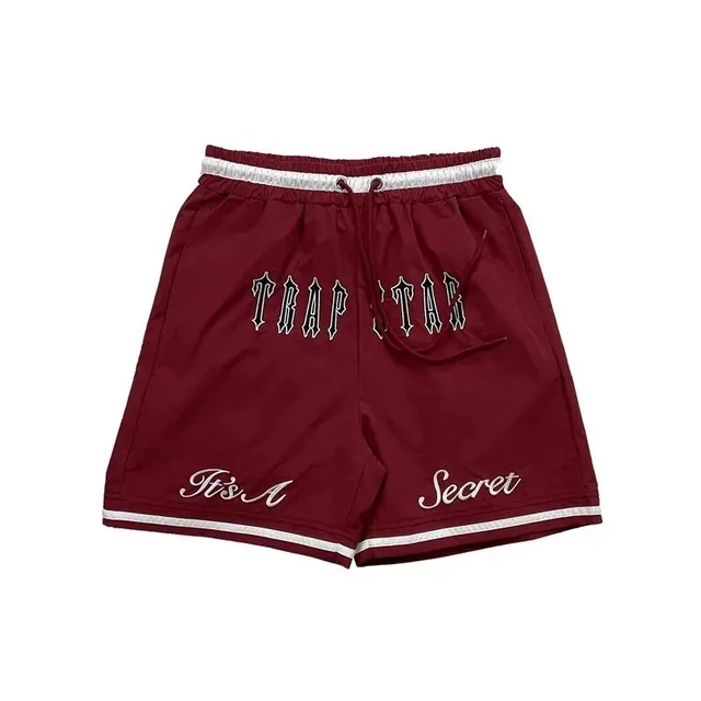 Trapstar Embroidered Shorts It's A Secret