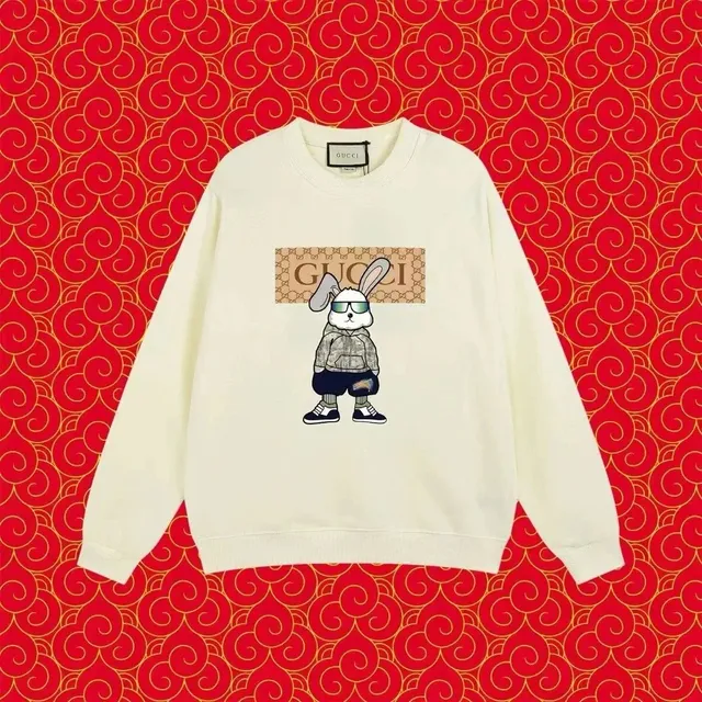 Gucci Crewneck Sweatshirt Rabbit Print