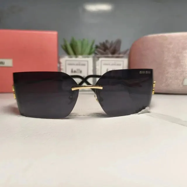 Miu Miu Sunglasses Rimless Square