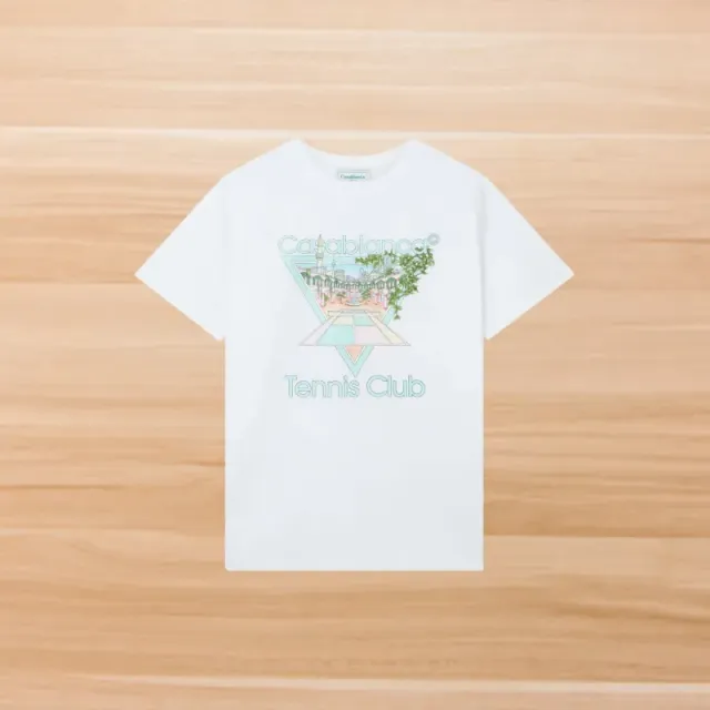 Casablanca T-Shirt Tennis Club Graphic