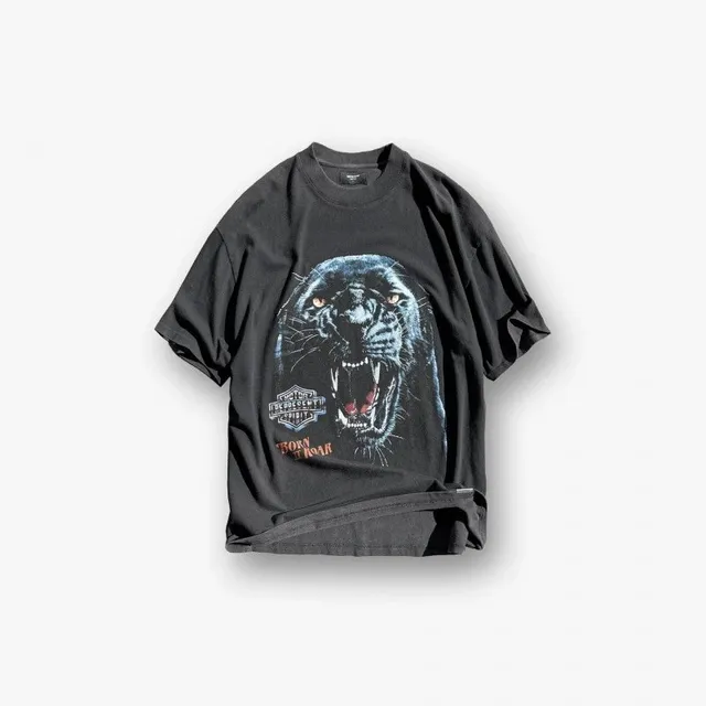 Harley-Davidson Graphic T-Shirt Born To Roar Panther