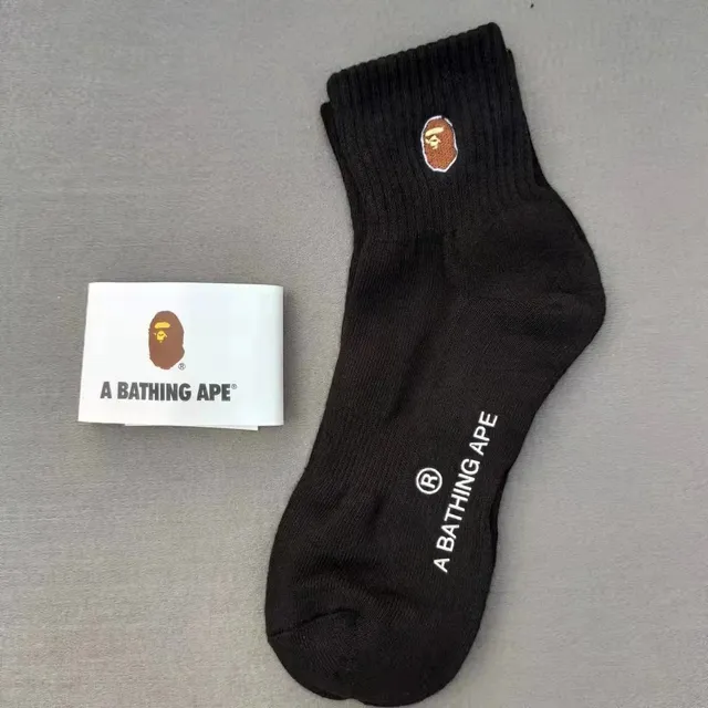 BAPE Crew Sock Ape Head Logo