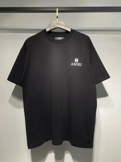 Amiri Logo Tee White Logo