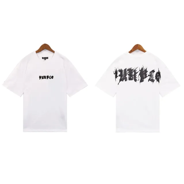 Off-White Graphic T-Shirt Distressed Logo Print