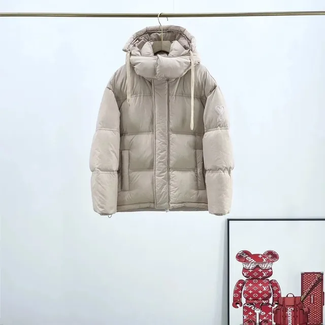 Amiri Puffer Jacket Heart Logo
