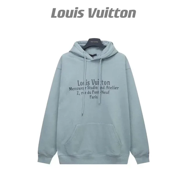 Louis Vuitton Hoodie Menswear Studio Print