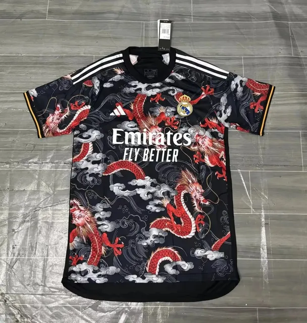 Adidas Real Madrid Third Jersey Dragon Print