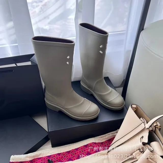Balenciaga City Rain Boot Minimalist Cut-Out