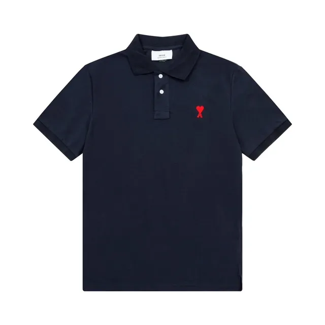 Amiri Polo Shirt Heart Logo