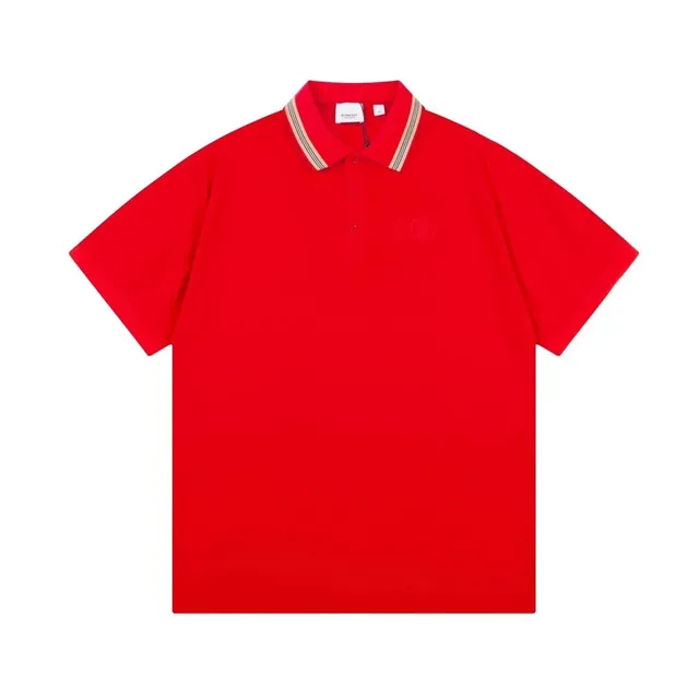 Burberry Polo Shirt Contrast Trim