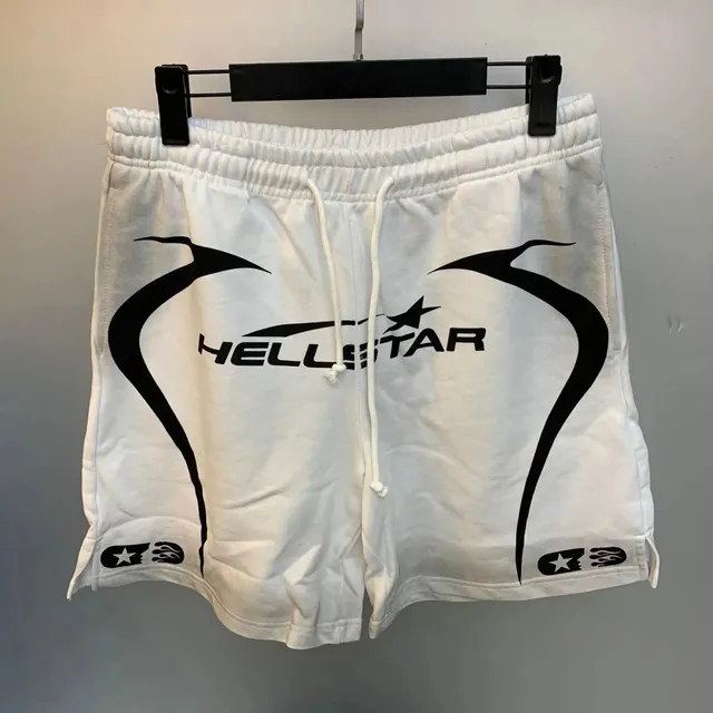 Hellstar Graphic Shorts Star Logo Print