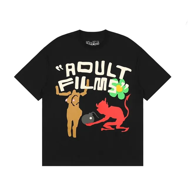 Graphic Tee Adult Films Print