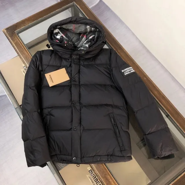 Burberry Puffer Jacket Checkered Lining