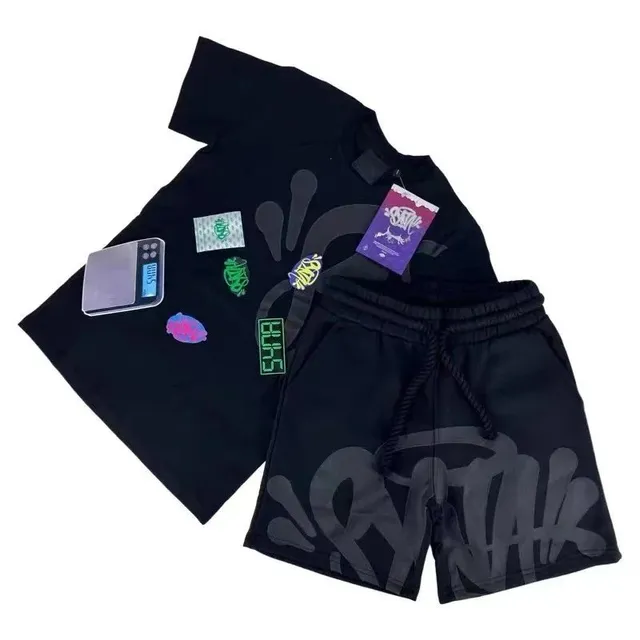 Syna World Two-Piece Set Graffiti Print