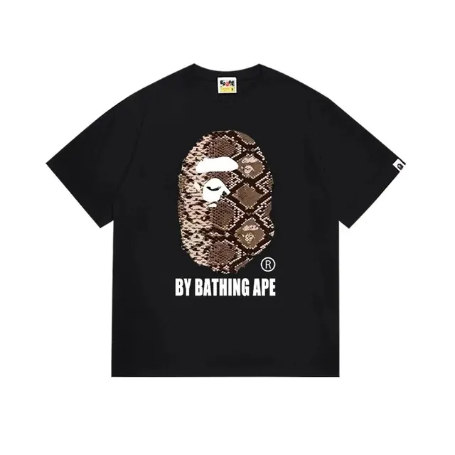 BAPE Ape Head Tee Snake Print