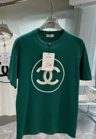 Chanel Logo T-Shirt CC Circle Print