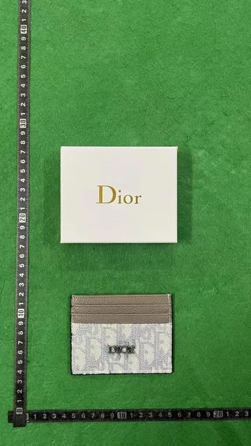 Dior Card Holder Oblique Print