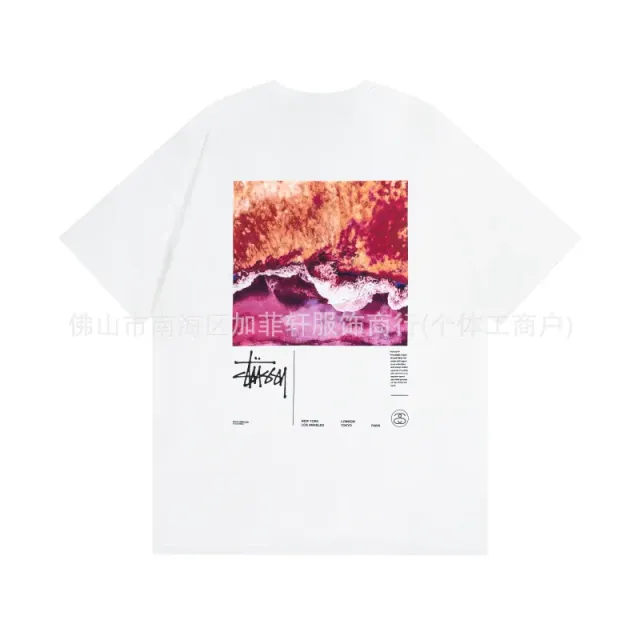 Stüssy Graphic Tee Ocean Print