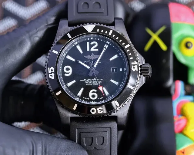 Breitling SuperOcean Chronometer Black Dial