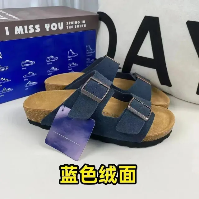 Birkenstock Arizona Navy Suede