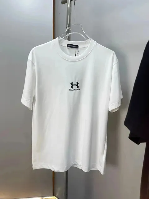 Balenciaga × Adidas Logo T-Shirt Under Armour Collab