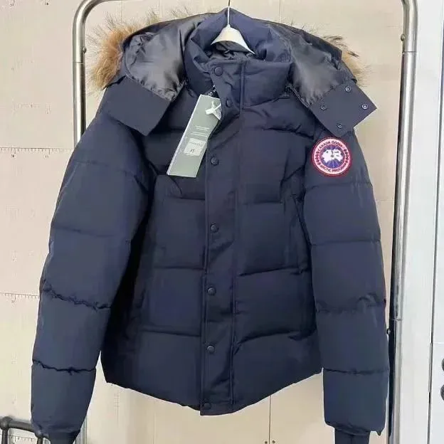 Canada Goose Puffer Jacket With Fur Trim Hood