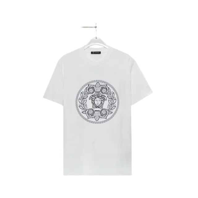 Versace Medusa T-Shirt Black Medusa Print