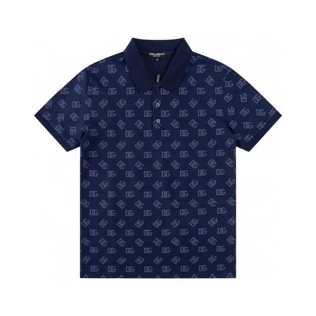 Dolce & Gabbana Polo Shirt Monogram Print