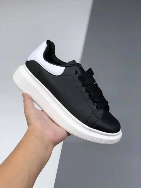 Alexander McQueen Oversized Sneaker Black and White