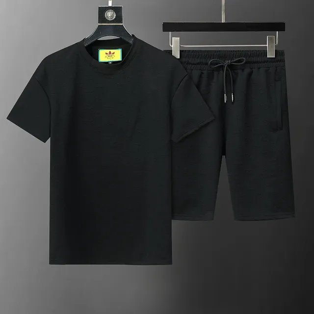 Gucci × Adidas T-Shirt and Shorts Set GG Monogram