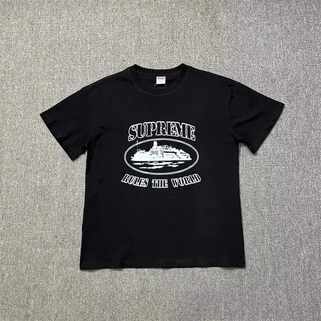 Supreme T-Shirt Yacht Logo
