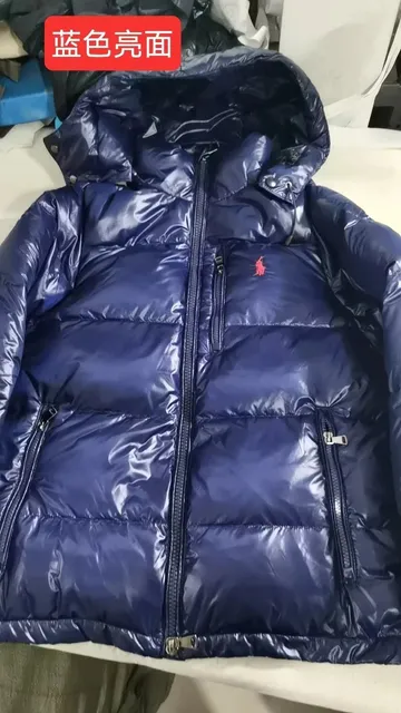 Polo Ralph Lauren Puffer Jacket Glossy Navy