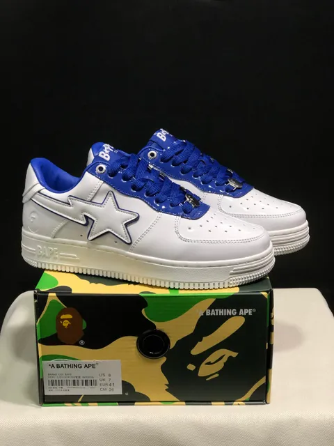 OZX Bape White Royal