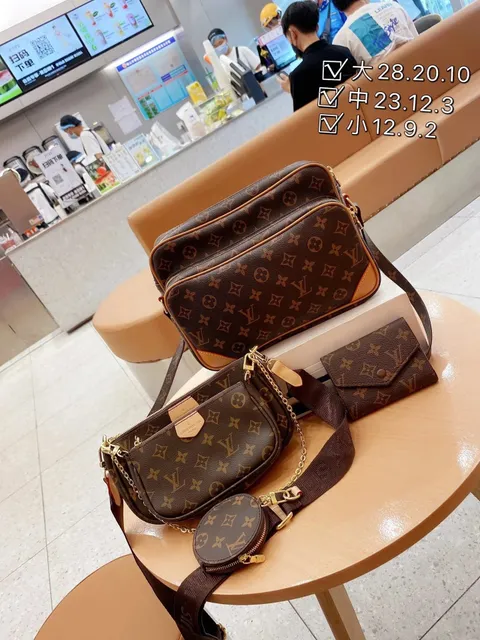 Louis Vuitton Multi Pochette Accessoires Monogram Canvas