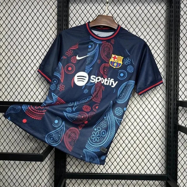 Adidas FC Barcelona Third Jersey Paisley Print