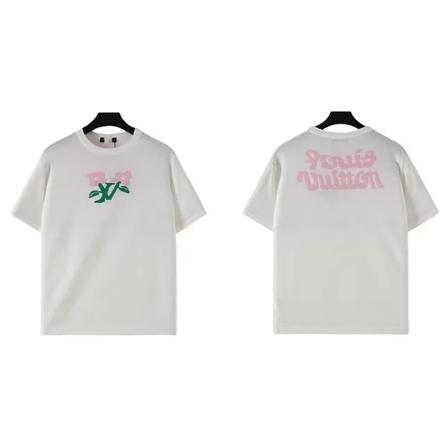 Louis Vuitton T-Shirt Floral Logo Print