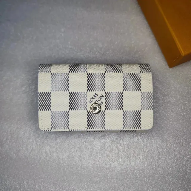 Louis Vuitton Damier Azur Key Pouch Checkerboard