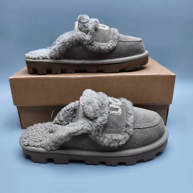 UGG Slipper Mule Shearling Bow