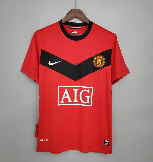 Nike Manchester United Home Jersey AIG Sponsor