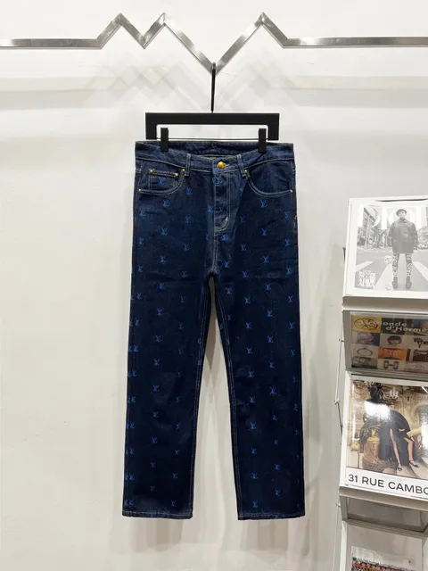 Louis Vuitton Monogram Jeans All-Over LV Print