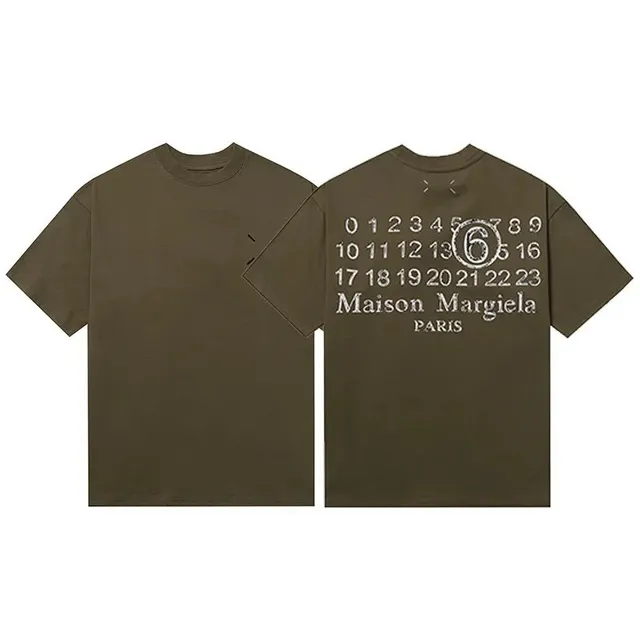 Maison Margiela T-Shirt Number 6 Print