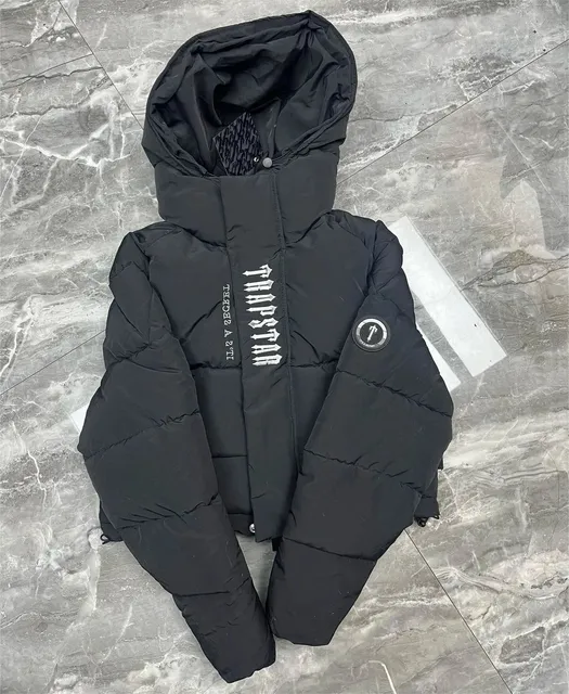 Trapstar Puffer Jacket Logo Print