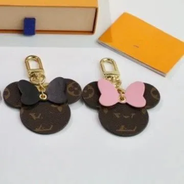Louis Vuitton × Disney Mickey Mouse Keychain Monogram Canvas