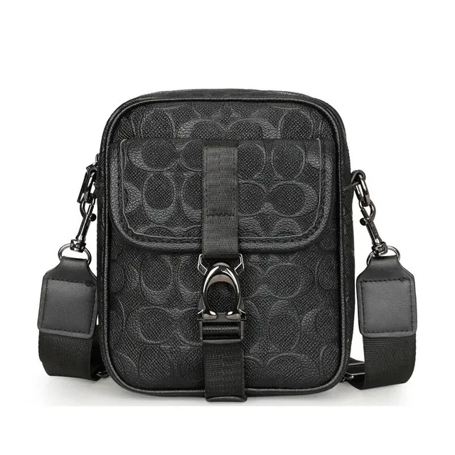 Coach Shoulder Bag Signature Leather