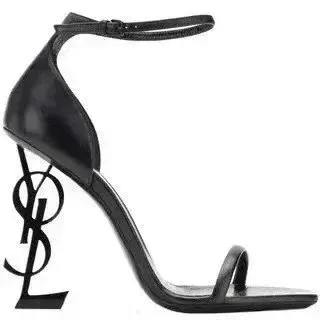 Saint Laurent Opyum Heel Monogram Logo