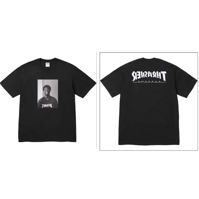 Supreme Thrasher Photo Tee Black