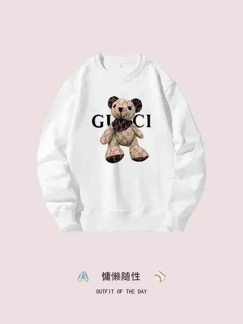 Gucci Crewneck Sweatshirt GG Bear Print