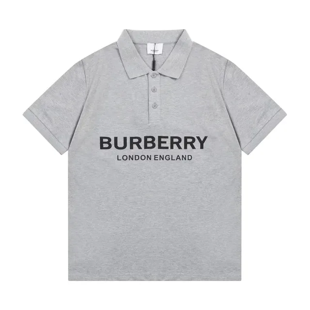 Burberry Polo Shirt Logo Print