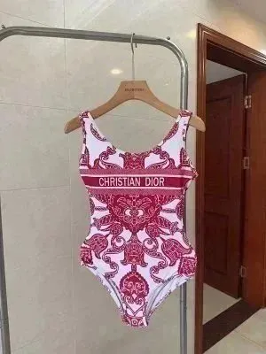 Dior Swim Bodysuit Baroque Print