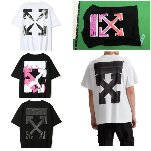 Off-White Arrow Graphic T-Shirt Diagonal Arrow Print